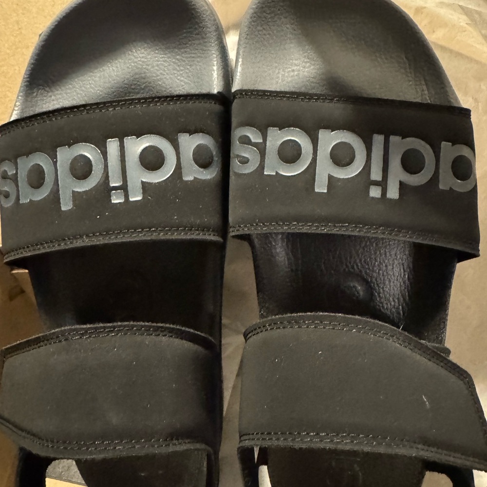 Adidas Adilette Black Slides
